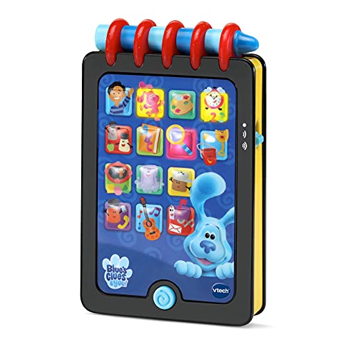 VTech-123-610722 Blue´s Clues Note Book Cuaderno, Color (3480-610722)