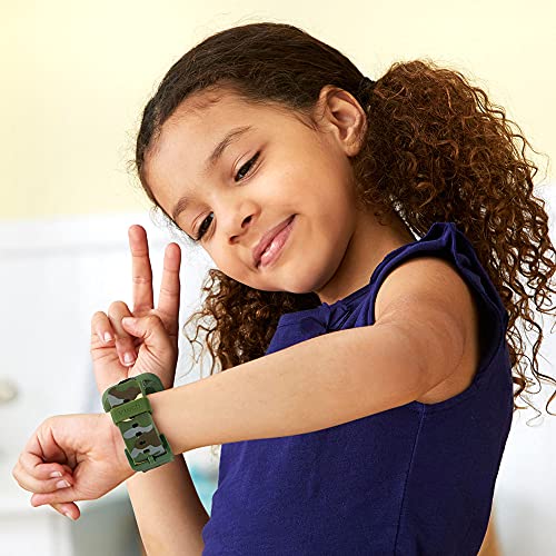 VTech 3480-193877 Kidizoom Smart Watch DX2 - Reloj inteligente para niños con doble cámara, color camou