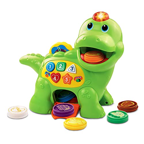 VTech Baby 157703 Feed Me Dino - Juguete para bebé, color verde