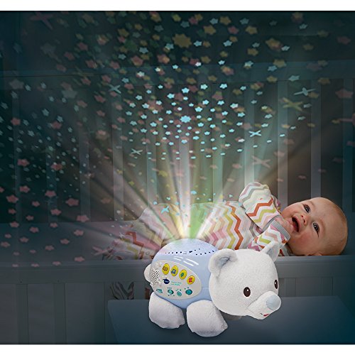 VTech Baby - Proyector Musical Ártico estrellitas, Multicolor, versión Francesa