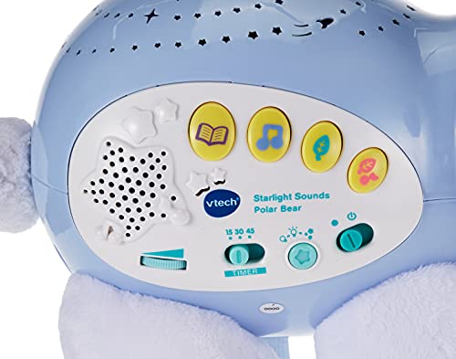 VTech Baby - Proyector Musical Ártico estrellitas, Multicolor, versión Inglesa