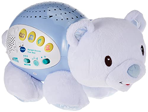 VTech Baby - Proyector Musical Ártico estrellitas, Multicolor, versión Inglesa