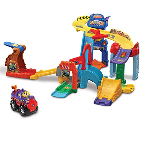 VTech Rally Circuito de competición, playset Interactivo para Coches TutTut Bólidos, Juguete niños +1 año-Versión ESP (3480-540522), Color