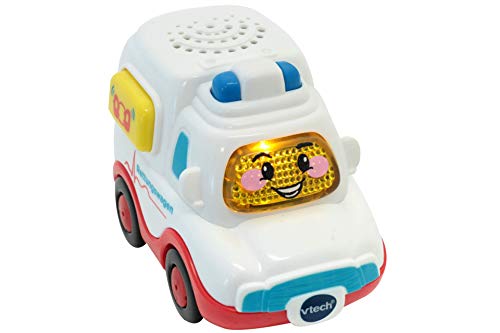 VTech Tut Tut Baby Flitzer 80-517004 vehículo de Juguete - Vehículos de Juguete (Azul, Rojo, Blanco, Coche, De plástico, 1 año(s), 5 año(s), Niño/niña)