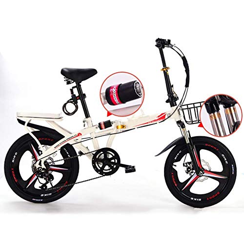 WENHAO Bicicleta Sin Pedales Niños Electrica Plegable Adulto Ligera Montaña Doble Suspensión Fat Bike Mujer Aluminio Hombre Trek Forno Bebe Chico Niña Infantiles Carretera Paseo TRICICLOS CIUDAD ESTIC