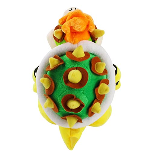 WERGHJ Super Mario Bros Bowser King Koopa Bowser,Suave Peluche Muñeca Figuras, Koopa Amarillo Kawaii Peluche Muñecas Suaves Regalo para Niños Adorable para Niños Peluche