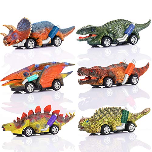 wetepuxi Juguetes Niños 2 3 4 5 6 7 8 Años, Dinosaurio Juguete Regalos Niños 2-8 Años Coches de Juguetes Juegos Niños 2 3 4 5 Años Regalos de cumpleaños para niños