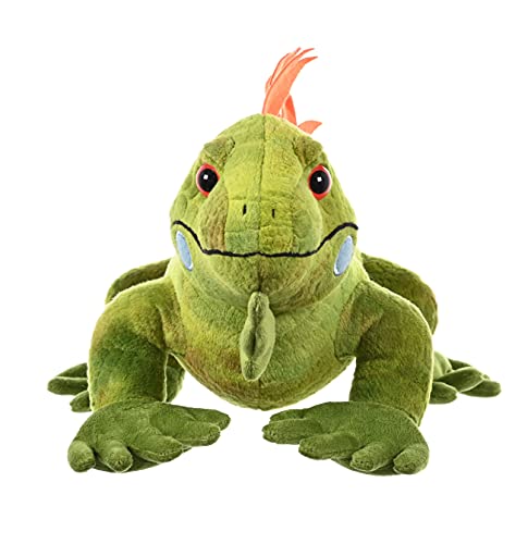 Wild Republic-12905 Peluche Iguana Cuddlekins, Color Verde (12905)