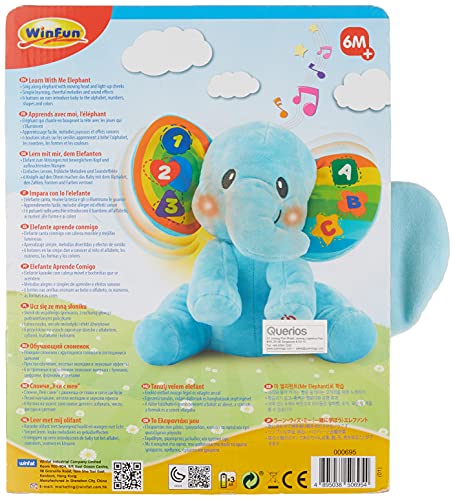 winfun Elefante educativo con luz y sonido(44521) , color/modelo surtido