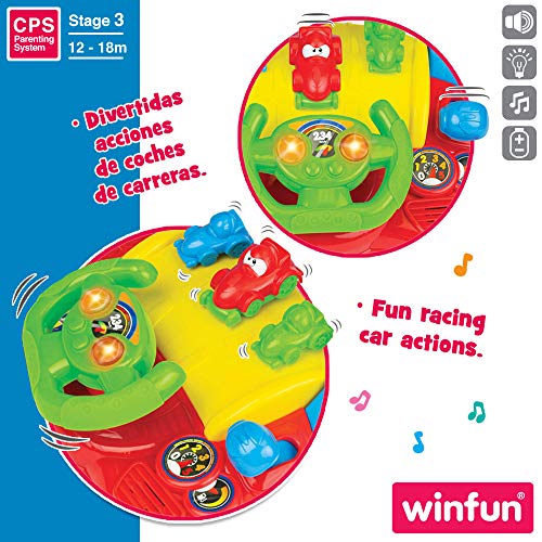 winfun - Volante simulador de conducción winfun (46509)