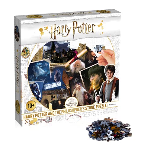 Winning Moves Puzzle Harry Potter Philosopher's Stone 500 Teile Puzzle wei