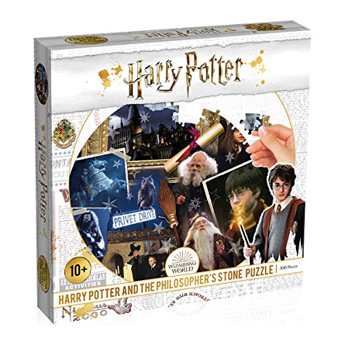 Winning Moves Puzzle Harry Potter Philosopher's Stone 500 Teile Puzzle wei