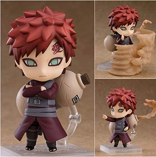 WMYATING Realista y Divertido Dibujos Animados Naruto Shippuden GaaraAction Figura Muñeca Modelo de Juguete 10cm