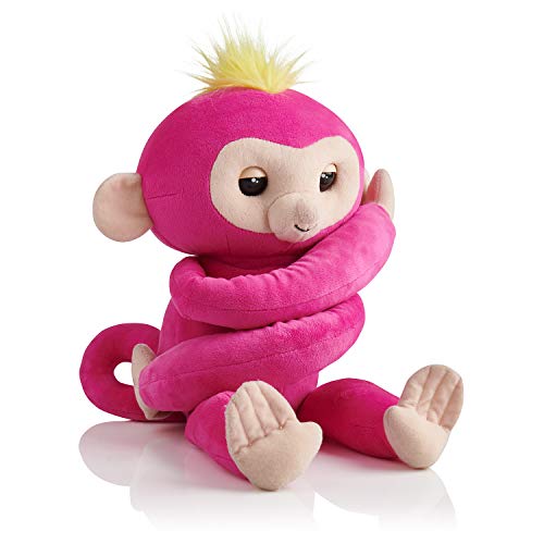 Wow Wee 3532 Fingerlings Hugs - Mono de Peluche Interactivo (Rosa Bella)