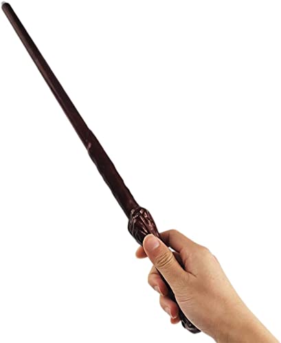 wowspeed Varita Mágica de Halloween, 37CM Varita de luz, Varita Mágica Harry Potter, Varita Mágica con luz y Sonido para Brujas y Magos para Mardi Gras, Carnaval y Halloween para Niños y Adultos