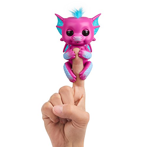 Wowwee- Sandy Mascota Interactiva, Color Rosa con Glitter (3583)