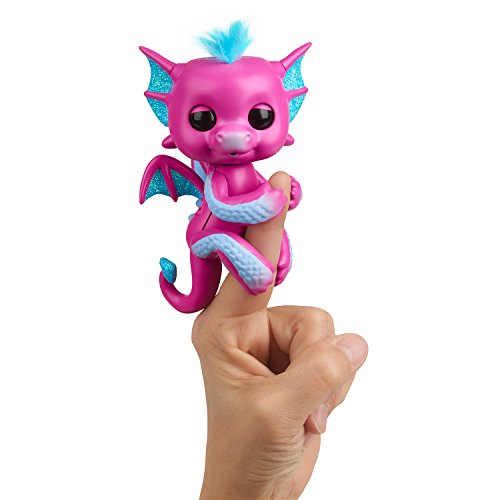 Wowwee- Sandy Mascota Interactiva, Color Rosa con Glitter (3583)