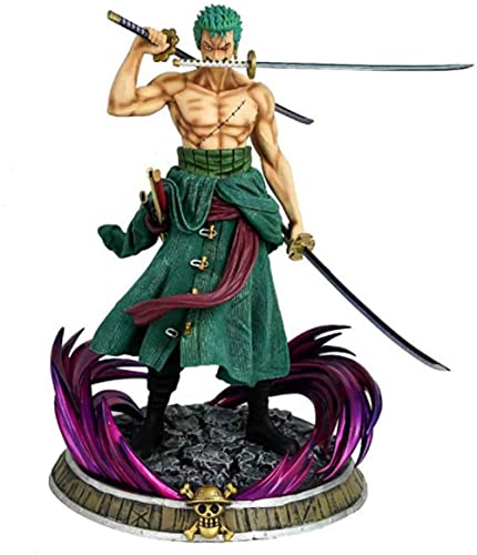 WSJYP Anime Action Doll Girl PVC 37-41 Cm, Anime One-Piece Roronoa Zoro Luffy Winsmok Sanji Series Toy Gift-38 Cm F Series Decoraciones Cade,36cm C