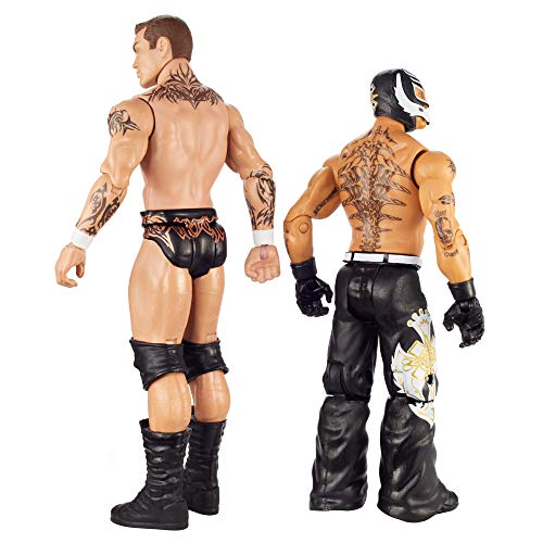 WWE Mattel GKY65 WWE Randy Orton vs Rey Mysterio Wrestlemania Paquete de 2