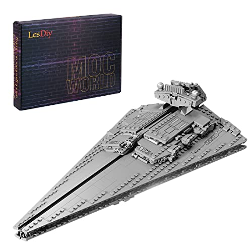 WWEI Destructor de estrellas imperial, bloques de construcción, galáctico, Victory Kreuzer 891, bloques de construcción compatibles con Lego Star Wars 75252