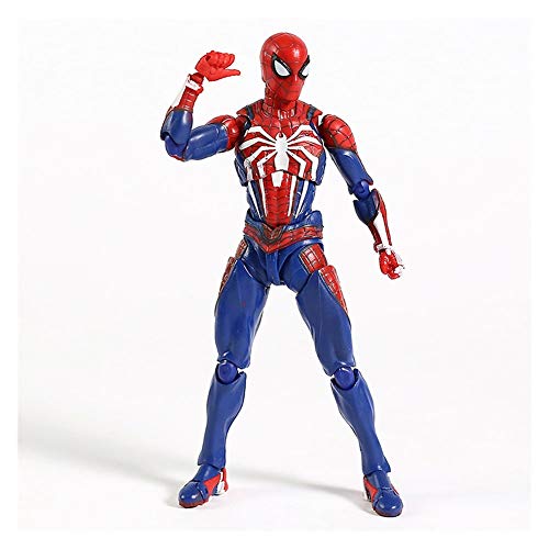 WXFQY Juguete para niños PS4 Juego Spiderman Advanced Trat Ver.Figura de acción de PVC SHF Spider Man Modelo Juguete