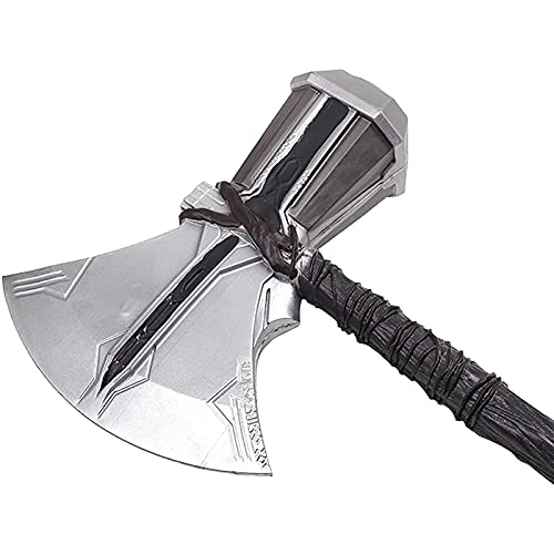 WXHJM Avenger 53Cm Thor Hacha,Avengers Thor Hacha Niño Mardi Gras Regalos,Infinito Guerra Cosplay Thor Thunder Axe Thor Simulación de Plástico Arma Niños Padre-Niño Juguetes