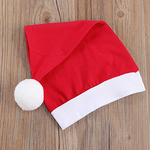 XIXIMAON Bebé Conjunto de Navidad para Recién Nacido 2 Piezas Traje Navideño de Niño Pequeño 0-1 Año Top Mameluco de Manga Larga con Botones + Gorro (3-6 Meses, Verde)