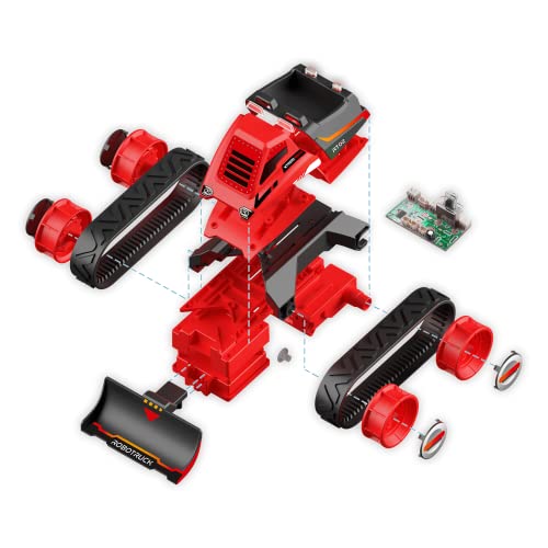 Xtrem Bots - Robotruck, Juego Robotica para Niños 8 Años O Más, Robot para Montar, Juguete Educativo, Robots Juguetes, Robótica Educativa, Coche Teledirigido