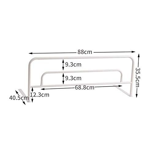 YANGSANJIN Barandilla de la Cama litera, Barandilla del Dormitorio del Estudiante Universitario, Barandilla de la Cama del niño, Bebé a Prueba de caídas, Bisel desplegable