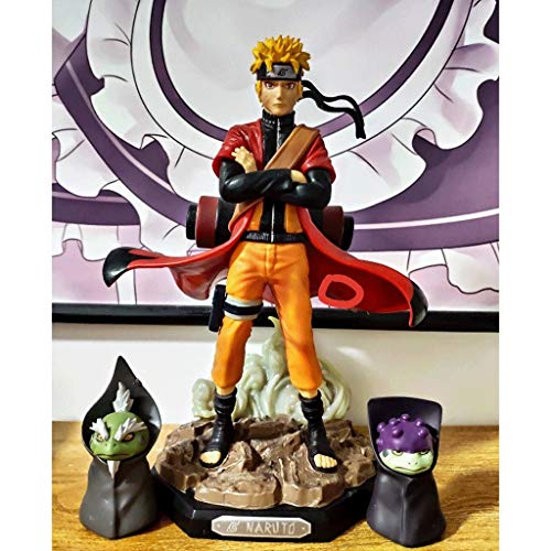 Yanshangqi Naruto Shippuden: Uzumaki Naruto Sage Mode PVC Figure - 7,87 Pulgadas