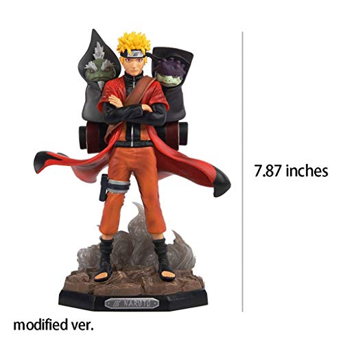 Yanshangqi Naruto Shippuden: Uzumaki Naruto Sage Mode PVC Figure - 7,87 Pulgadas