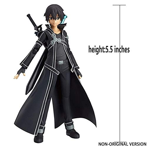 Yanshangqi Sword Art Online: Kirito PVC Figura - 5.5 Pulgadas