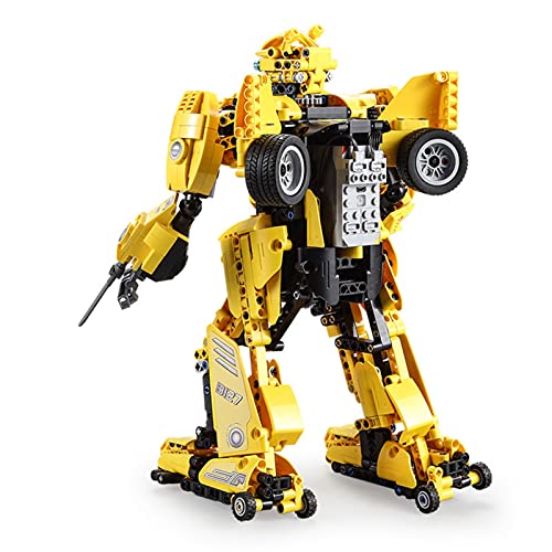 YBLOC Cada 51029 RC Transformers Moc Bloques De Construcción, 1124 Piezas De Abejorro Deformado Escarabajo Ensamblado Bloques De Construcción Juguetes Compatibles con Lego