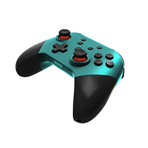 YMKT Interruptor inalámbrico Pro controlador para Switch Pro/Lite, consola de conmutador remoto Bluetooth con palanca de mando 3D, NFC, vibración, despertador, giroscopio de 6 ejes, compatible con PC