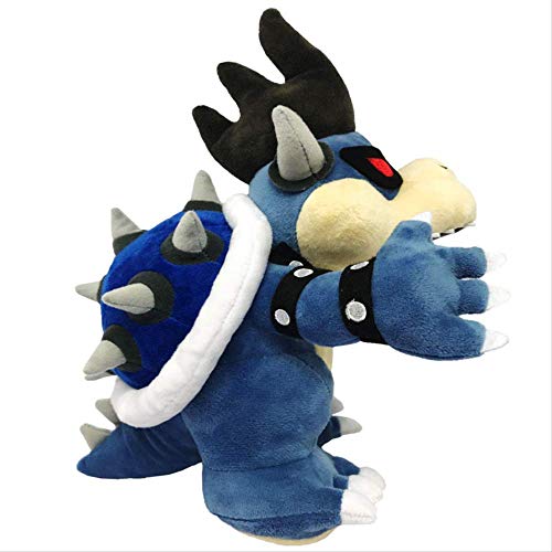 Youhj 3 Piezas Super Mario Bros Bowser Koopa Peluches Kuba Dragon Dark Bowser Muñeca De Peluche Muñeca De Peluche Suave Regalo para Niños 31 Cm