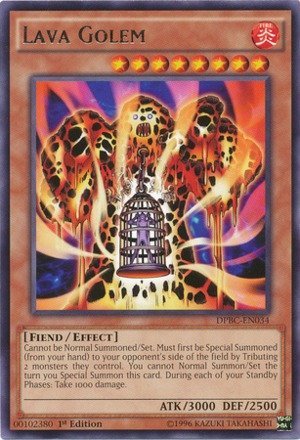 Yu-Gi-Oh! - Lava Golem (DPBC-EN034) - Duelist Pack 16: Battle City - 1st Edition - Rare by Yu-Gi-Oh!