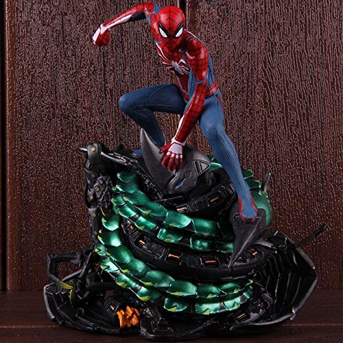 Yubingqin PS4 Spider-Man Collectores Edición Spiderman Figura acción PVC Estatua Coleccionable Modelo de Juguete (Color : Without Retail Box)