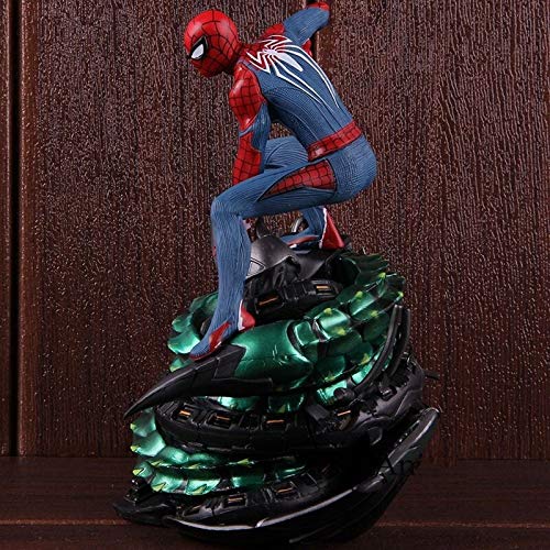 Yubingqin PS4 Spider-Man Collectores Edición Spiderman Figura acción PVC Estatua Coleccionable Modelo de Juguete (Color : Without Retail Box)