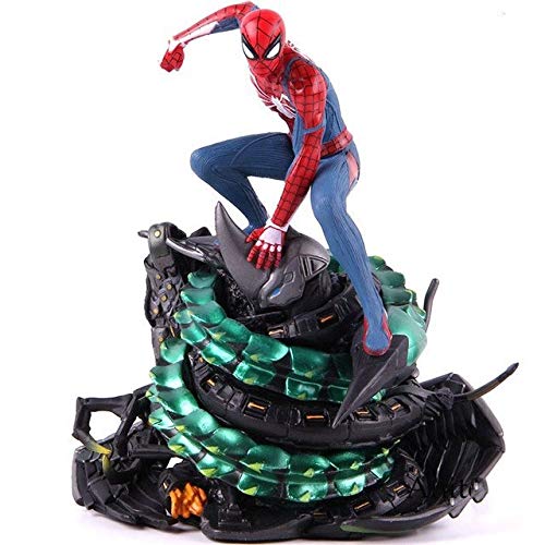 Yubingqin PS4 Spider-Man Collectores Edición Spiderman Figura acción PVC Estatua Coleccionable Modelo de Juguete (Color : Without Retail Box)