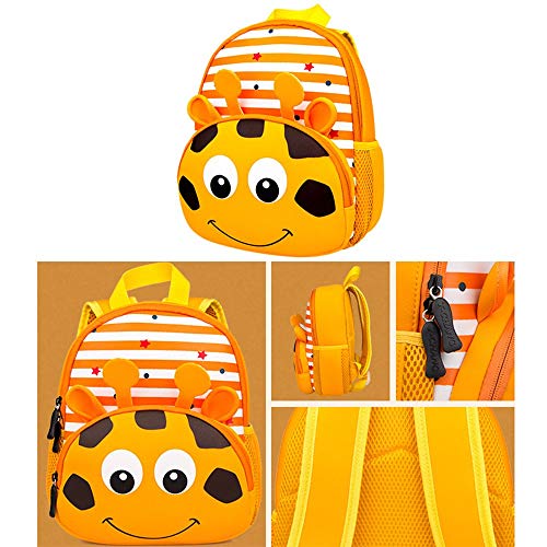 YUHUAWYH Mochilas Infantiles Niños Bebé Niñas 3D Animal 1-5 Años