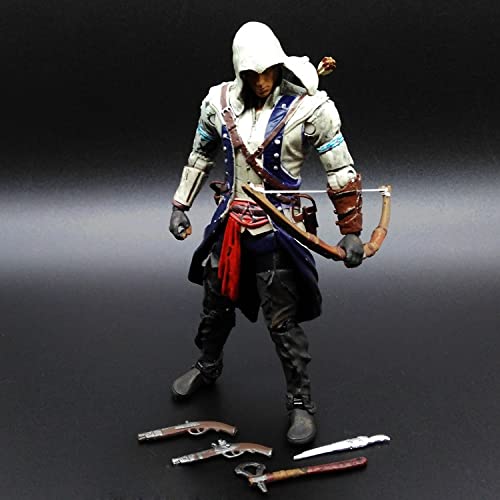 Yuxunqin Assassin'S Creed 4: Connor 5 Pulgadas Figura de acción Juguetes