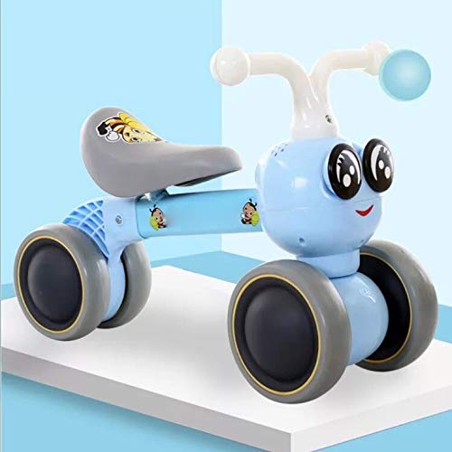 YWSZJ Coche de Equilibrio de 3 Ruedas, Scooter para niños, Andador para bebés, Cochecito sin Pedales, Cochecito de bebé, Rueda silenciosa, Coche de Juguete, Bicicleta para niños, Coche para bebés