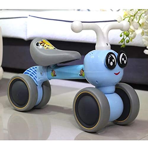 YWSZJ Coche de Equilibrio de 3 Ruedas, Scooter para niños, Andador para bebés, Cochecito sin Pedales, Cochecito de bebé, Rueda silenciosa, Coche de Juguete, Bicicleta para niños, Coche para bebés