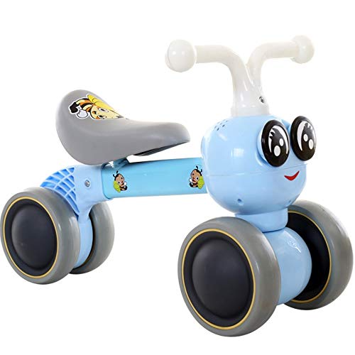 YWSZJ Coche de Equilibrio de 3 Ruedas, Scooter para niños, Andador para bebés, Cochecito sin Pedales, Cochecito de bebé, Rueda silenciosa, Coche de Juguete, Bicicleta para niños, Coche para bebés