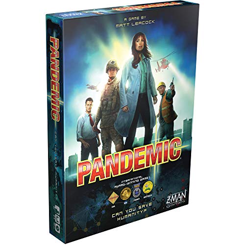 Z-Man Games Pandemic ZMG 71100, Juego de mesa de estrategia - Idioma en Inglés