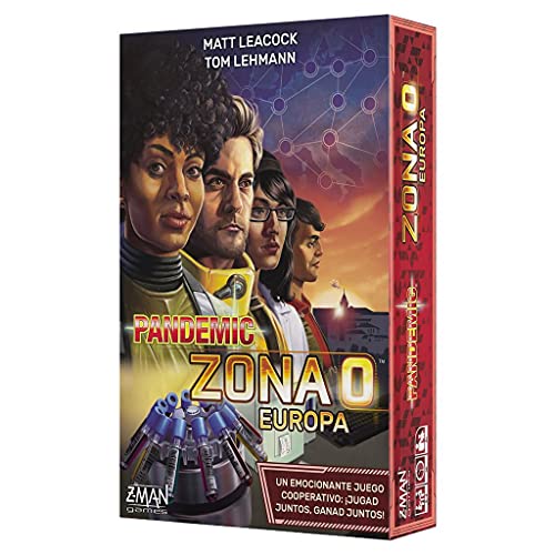 Z-Man Games Pandemic Zona 0 Europa - Juego de Mesa en Español