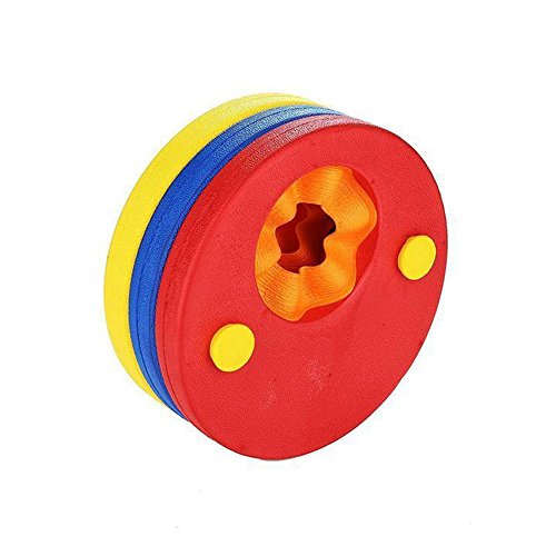 Zcoins Manguitos flotantes infantiles para aprender a nadar, incluye 6 discos, Infantil, Mixed 3 Colors