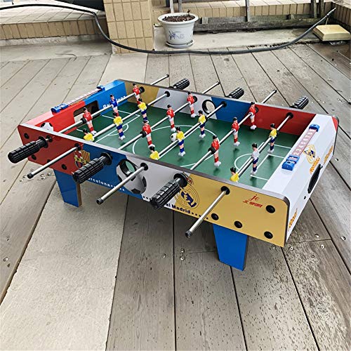 ZDAMN Futbolín Futbolín Mesa de Juego de fútbol for Adultos y niños Mini portátil de Mano de recreo de fútbol Mesa de futbolín Competencia Juegos de Mesa Juguete de Fútbol