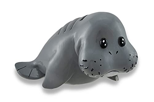 Zeckos Whimsical Baby Manatee Coin Bank 6.5 In. by