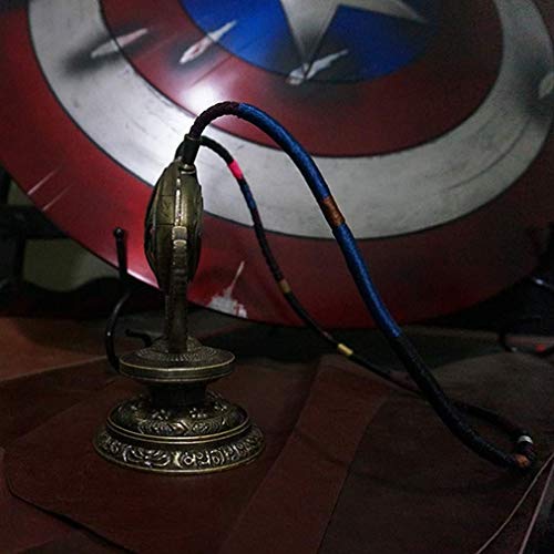 ZQD Titan héroe Marvel Eye Toy de Agamotto, 1: 1 Collar de Metal Médico de Strange, Infinito Rrough Tiempo Gem, Brillos, Avengers Puntales